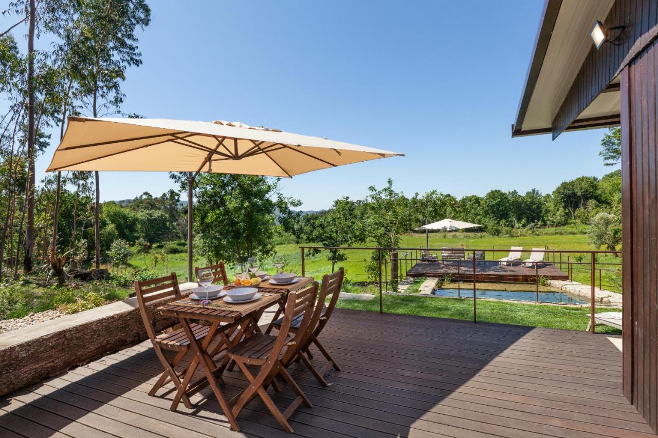 Вилла Casa Do Monte Da Veiga - Minho'S Guest Повуа-ди-Ланьозу Экстерьер фото